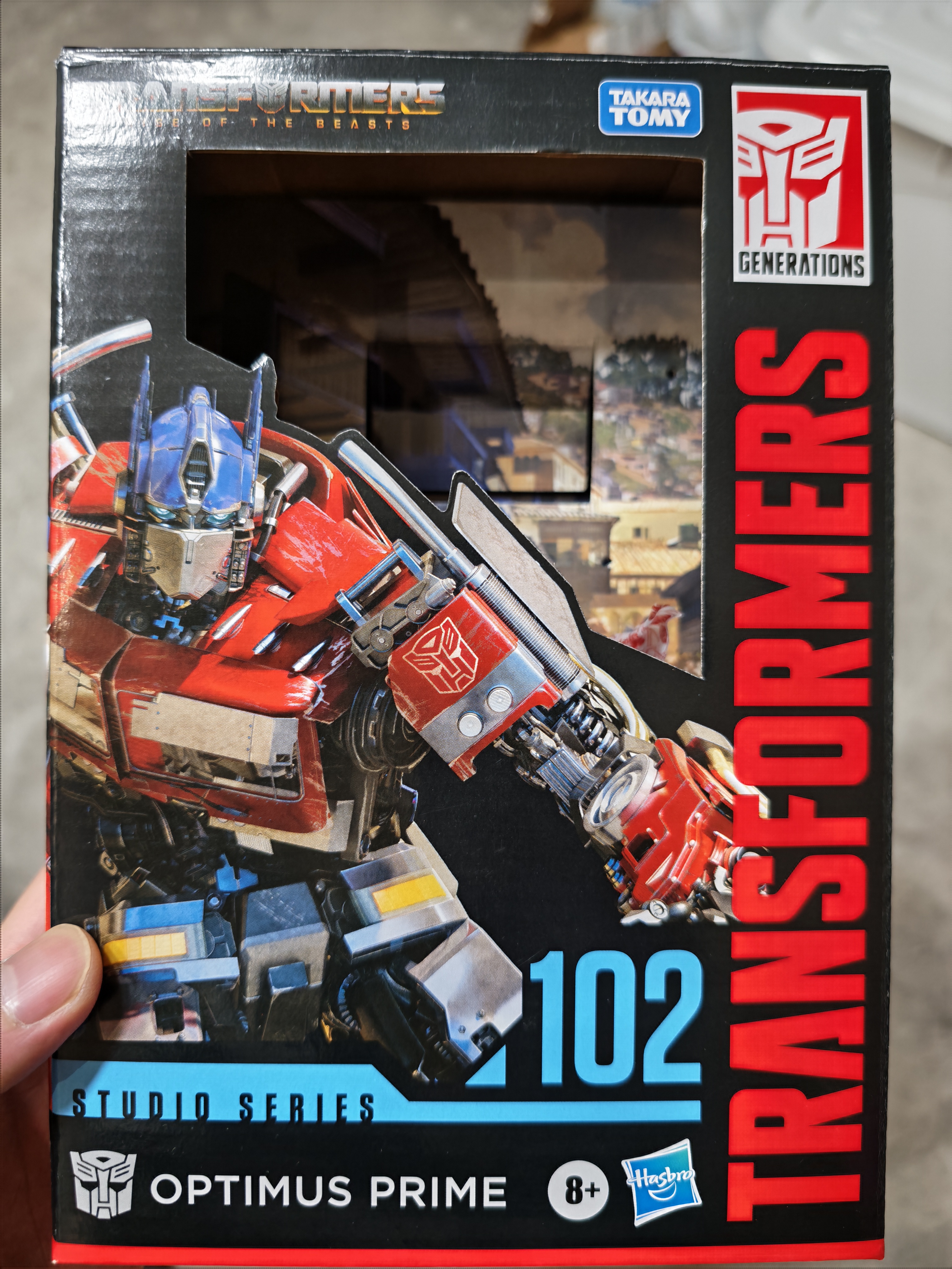 变形金刚（Transformers）儿童男孩玩具模玩礼物工作室系列SS102航行家级电影7擎天柱G0536 实拍图