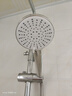 花栖之谷增压花洒喷头多功能手持花洒家用淋浴喷头 [大面板银色花洒] 实拍图