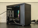 乔思伯（JONSBO）松果D31 MESH版黑色 MATX机箱（双360冷排/ATX电源/Type-c Gen2 10Gbps+/垂直风道/长显卡） 实拍图
