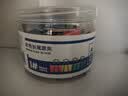 得力（deli）票夹50mm12只彩色长尾票夹燕尾夹金属大号书夹办公用品资料夹凭证夹票据夹试卷夹小号科目夹TP211 实拍图