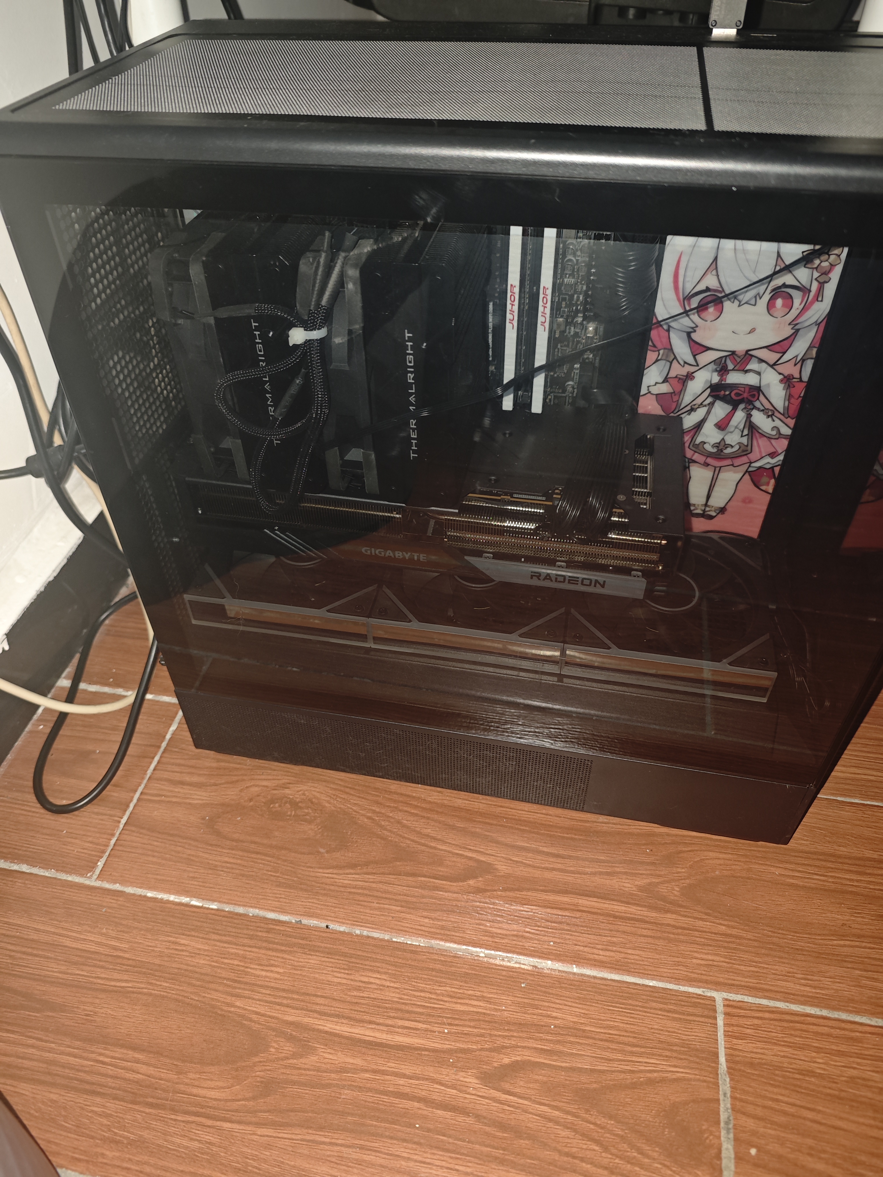 利民（thermalright）Peerless Assassin 120 BLACK 风冷散热器 AGHP六热管双塔带顶盖 PA120 BLACK 实拍图