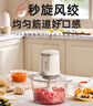 小熊（Bear）绞肉机家用小型 绞馅机 搅肉机 打蒜机电动 碎肉机 辅食机 2026新款家用QSJ-E03C8 实拍图