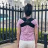 Panapopo开肩矫姿带驼背矫正神器背部矫正带男士开肩带成人防驼背部矫正XL 实拍图