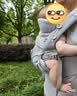 ERGObaby进口二狗婴儿背带夏季透气新生儿省力便携出行腰凳omni classic灰 实拍图