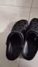 卡骆驰（CROCS）贝雅洞洞鞋男鞋女鞋轻便耐磨一脚蹬拖鞋休闲鞋百搭花园鞋|10126 黑色-001(含智必星) 46 /47(300mm) 实拍图