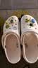 卡骆驰（CROCS）经典云朵Clog男女沙滩洞洞鞋凉拖鞋 206750-100 38 实拍图