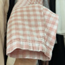 MUJI[自营限定款]女士无侧缝 双层纱织睡衣 纯棉家居服 浅粉红色 M 实拍图