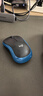 罗技（Logitech）M185鼠标 无线鼠标 办公鼠标 对称鼠标 黑色红边 带无线2.4G接收器 实拍图