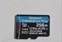 金士顿（Kingston）256GB TF（MicroSD）存储卡 内存卡U3 V30 A2 4K适配大疆Pocket 4/Action 6/无人机/运动相机/监控 实拍图