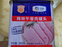 梅林午餐肉火腿罐头早餐火锅方便面搭档340g家庭应急储备即食品物资 实拍图