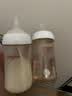 贝亲（Pigeon）自然离乳 PPSU重力球吸管双把手奶瓶 240mL 6月+ AA252 实拍图