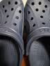 CROCS卡骆驰洞洞鞋贝雅洞洞鞋轻便运动鞋耐磨一脚蹬拖鞋休闲鞋|10126 深蓝-410(含智必星) 41 /42(260mm) 实拍图