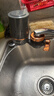 美的（Midea）净水器水龙头过滤器家用自来水滤水器直饮前置过滤器厨房卫生间通用除水垢除余氯双出水可清洗滤芯 一机三芯【两年免换滤芯】 实拍图
