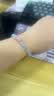 周六福18K金貔貅手串女金珠手链生日礼物 海蓝宝石手串 17cm 实拍图