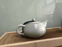 汝道汝窑茶壶单壶陶瓷功夫茶具家用过滤泡茶壶汝瓷可养开片复古泡茶器 汝窑年年高升壶160ml 实拍图