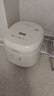 美的（Midea）0氟有钛低糖电饭煲小型2-3人2升青瓷电饭锅上盖加热沥糖釜低糖饭家用迷你MB-RC207L 实拍图