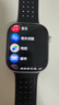 Apple/苹果 Watch S11 智能手表GPS款46毫米银色铝金属表壳雾紫色运动型表带M/L MEVX4CH/B 实拍图