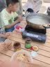 Naturehike挪客星简L01蛋卷桌铝合金露营桌子户外折叠桌野餐桌 橡木色 大号 实拍图