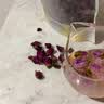 贡苑【绿色食品】玫瑰花茶200g 特级平阴重瓣大朵胎玫瑰无硫花草茶 实拍图