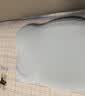 BEBEFLY儿童枕头3D云朵护脊枕 1-18岁婴幼儿小宝宝10A抑菌凉感透气护颈枕 热销款-冰岛蓝【10A抗菌 分区护脊】 T2【2.5-6岁】巴斯夫环保枕芯/可水洗（52*30*6CM） 实拍图