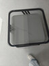 岩板茶几客厅家用茶几桌轻奢风格方形边桌组合可伸缩 黑架白柜【白岩板+黑玻璃】 实拍图
