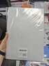 齐心（COMIX）50只A4透明L型文件套二页式文件袋发票合同报表收纳文件夹试卷作业保护套办公学习用品EA32透明 实拍图