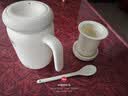 东方沁小陶炖电炖杯多功能炖煮一体养生壶煮茶热牛奶杯办公室全自动恒温保温烧水杯 实拍图
