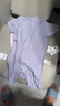 babylove婴儿连体衣夏季莫代尔轻薄透气男女宝宝哈衣爬服短袖家居衣服夏装 实拍图