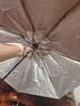【全网爆款】手动UV折叠雨伞男女晴雨伞两用防晒遮阳黑胶伞 【新人福利】7骨 纯色随机无黑胶 实拍图