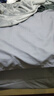 京东京造 悦柔床单单件 120g加厚耐用 A类磨毛床罩 180x230cm 科技灰 实拍图