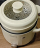 美的（Midea）电煮锅 泡面火锅宿舍小电锅 电蒸锅 多功能家用电热锅 2.6L蒸煮一体 小型2-3人用 配带蒸笼XZE2076 实拍图