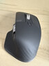 罗技（Logitech）大师系列 MX Master 3S 菁英版 无线蓝牙鼠标  办公静音鼠标 人体工学 石墨黑 无线接收器需另购买 实拍图
