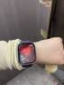 Apple/苹果 Watch S11 智能手表GPS款46毫米银色铝金属表壳雾紫色运动型表带S/M MEVW4CH/B 实拍图