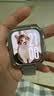 Apple/苹果 Watch S11 智能手表GPS款46毫米银色铝金属表壳雾紫色运动型表带S/M MEVW4CH/B 实拍图