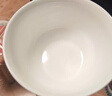 斯凯绨（Sky Top）米饭碗陶瓷小汤碗骨瓷纯白家用乔迁酒店餐具4.5英寸金钟碗4件套装 实拍图