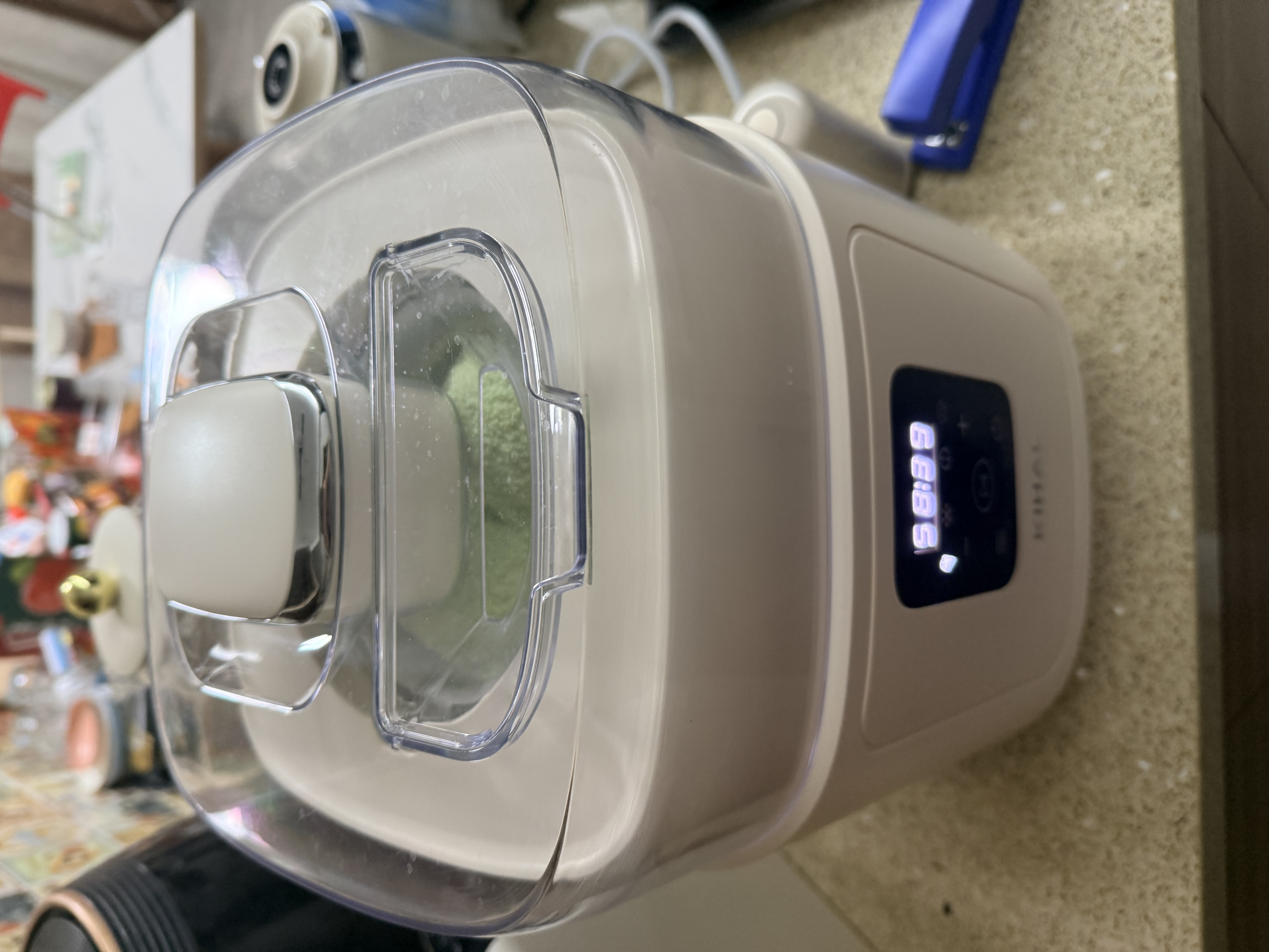 起好冰淇淋机家用小型全自动雪糕机专业级压缩机意式Gelato冰激凌机制作机米酒纳豆机酸奶 KH-BQL02冰淇淋机（奶糖白） 实拍图