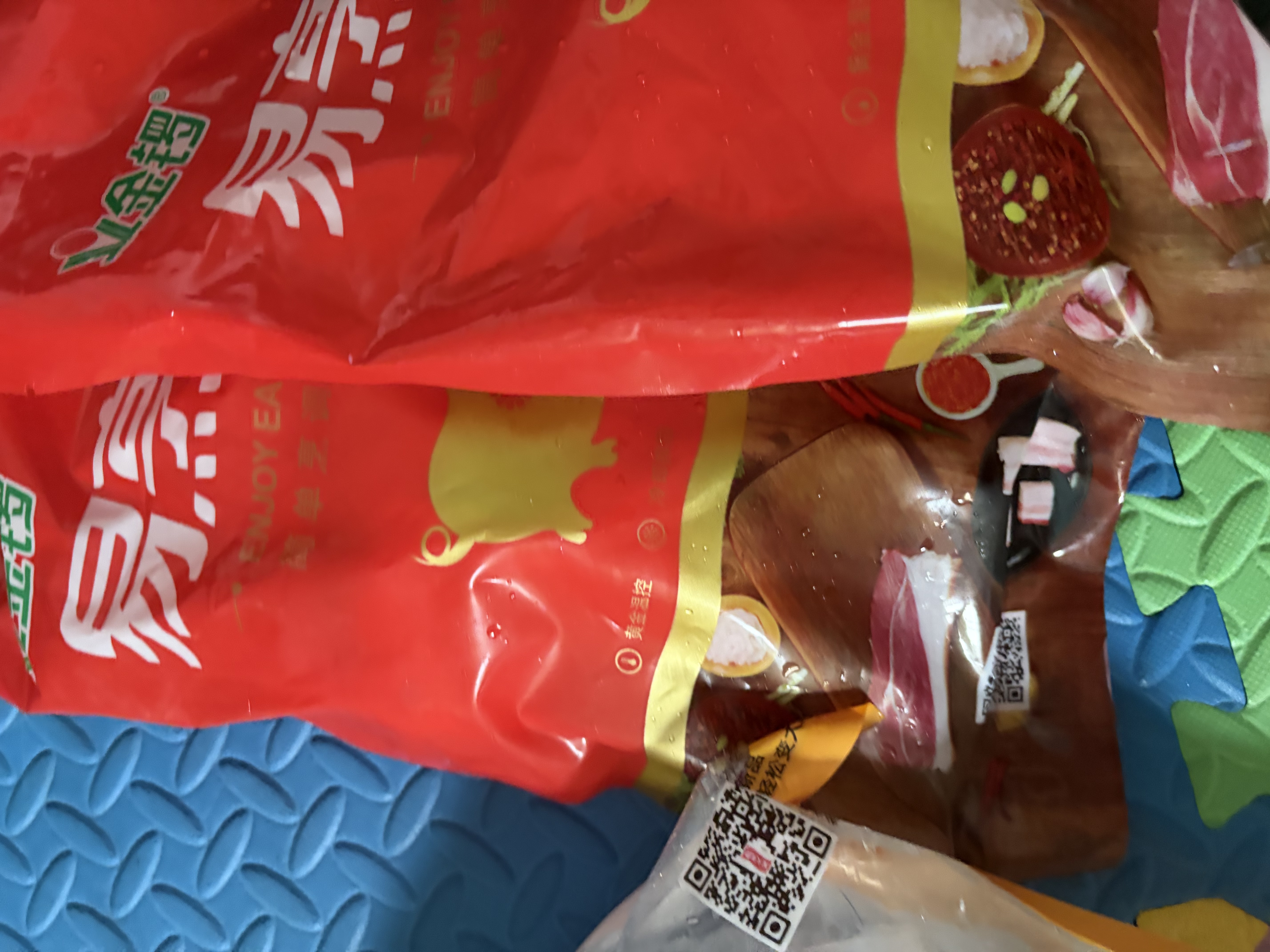 金锣猪带膘前腿肉2斤冷冻带膘猪腿 猪肉生鲜猪前尖 实拍图