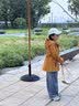 左西童装男童冲锋外套三合一2026新款儿童秋装上衣防水大童户外服 橘色 【全新升级抗静电内里】 140 cm 实拍图