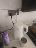 美的（Midea）电热水壶烧水壶1.7L304不锈钢0涂层双层隔热自动断电1500W养生冲奶 MK-SH17M130 实拍图