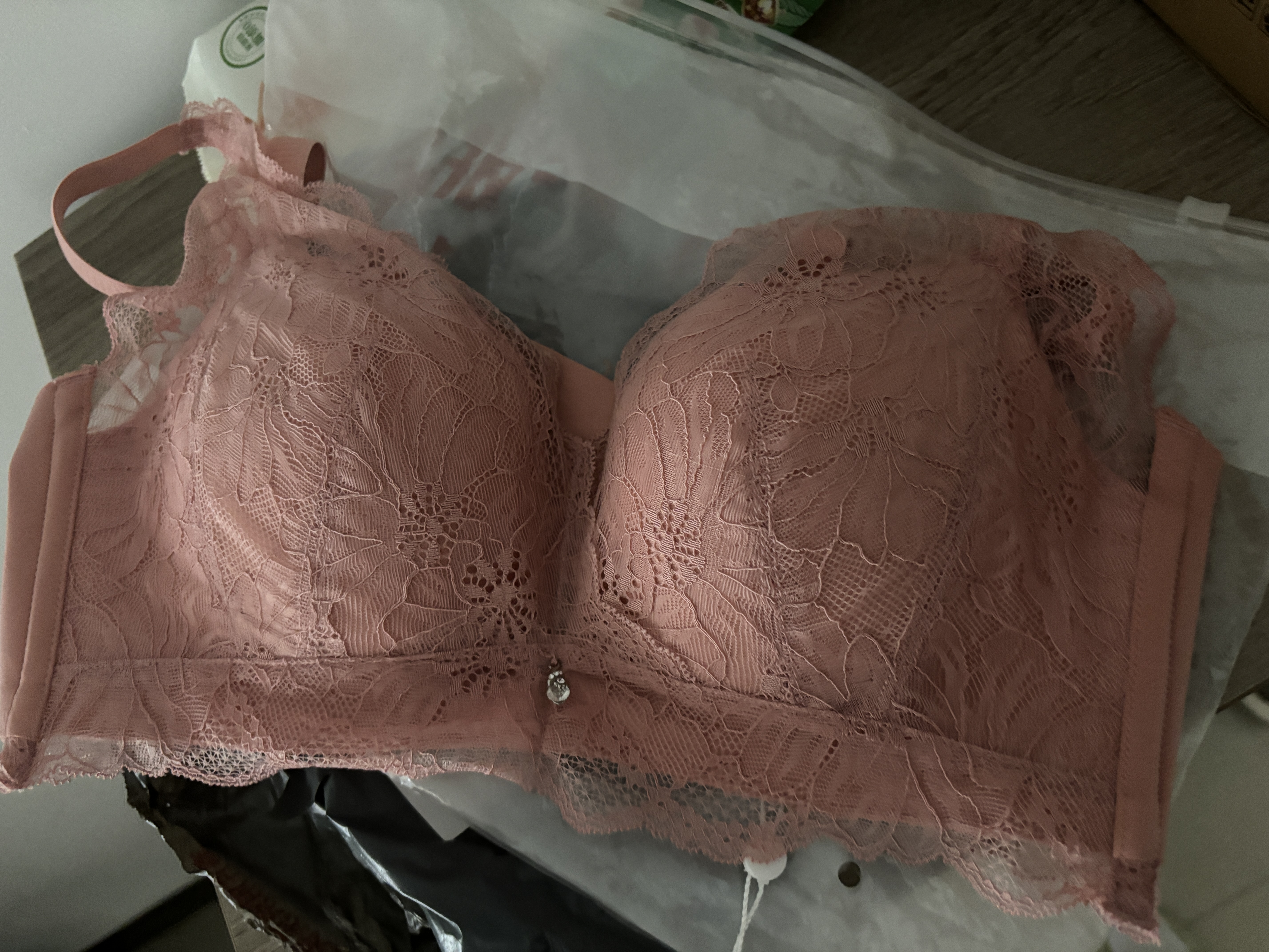 欧迪芬李小冉同款系列款内衣女无钢圈文胸聚拢抗菌胸罩 XB1533/XB1521 实拍图