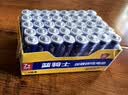 双鹿 5号碳性电池60粒装  适用于儿童玩具/遥控器/鼠标/话筒/闹钟/血压仪等 R6/AA电池 60粒装 实拍图
