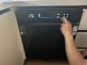 美的（Midea）【小西梅X7黑】新一级水效 洗碗机嵌入式150升以上 万向喷臂 105℃热风烘干 晶焰速干 实拍图