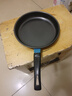 【热销百万】家用不粘锅迷你小煎锅平底锅煎蛋煎饼锅 黑色 18cm 实拍图