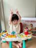 GEFUYA婴儿玩具一岁宝宝儿童玩具0-1-3蒙氏早教百宝箱6-12个月周岁礼物 蒙氏云朵忙碌屋-礼盒款【百变玩法-声乐-蒙氏早教】 多功能益智游戏桌忙碌屋板生日礼物 实拍图