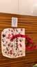 爆款韩系卡通蝴蝶结手提包日系极简帆布包单肩上课通勤便当包 【带飘带】KT红色27*26cm 实拍图