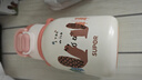 苏泊尔（SUPOR）儿童保温杯直饮吸管杯小学生上学开学水杯背带·粉柚KCV50CK20 实拍图