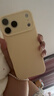 第一卫DIVI【轻柔液态丨手感超好】适用iPhone17ProMax手机壳苹果17promax保护套亲肤镜头全包硅胶防摔超薄黄 实拍图