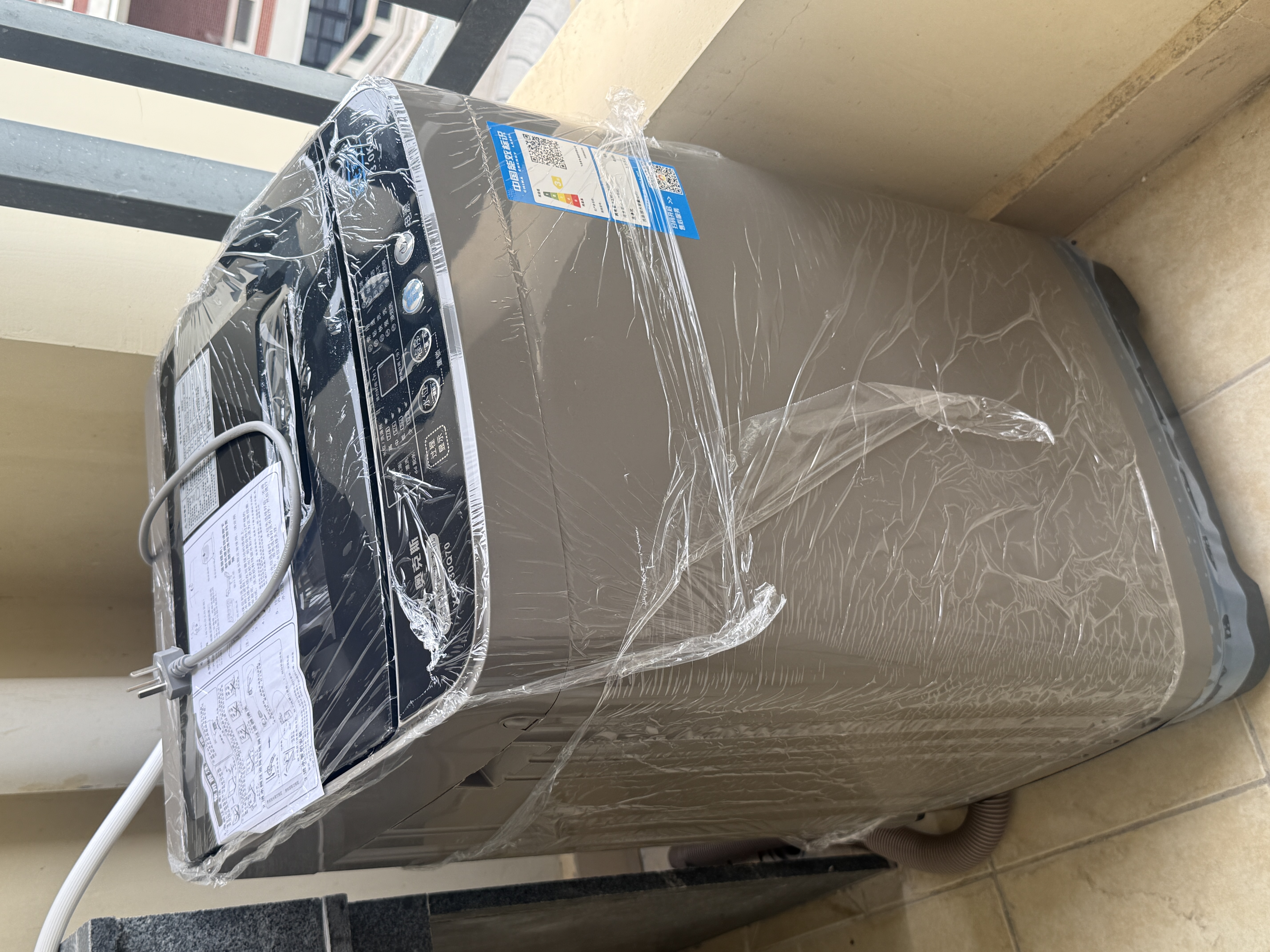奥克斯（AUX）波轮洗衣机全自动 大容量洗衣机家用宿舍租房神器 【国补】 金色6KG洗脱容量/智能风干【蓝光抑菌】 波轮 实拍图