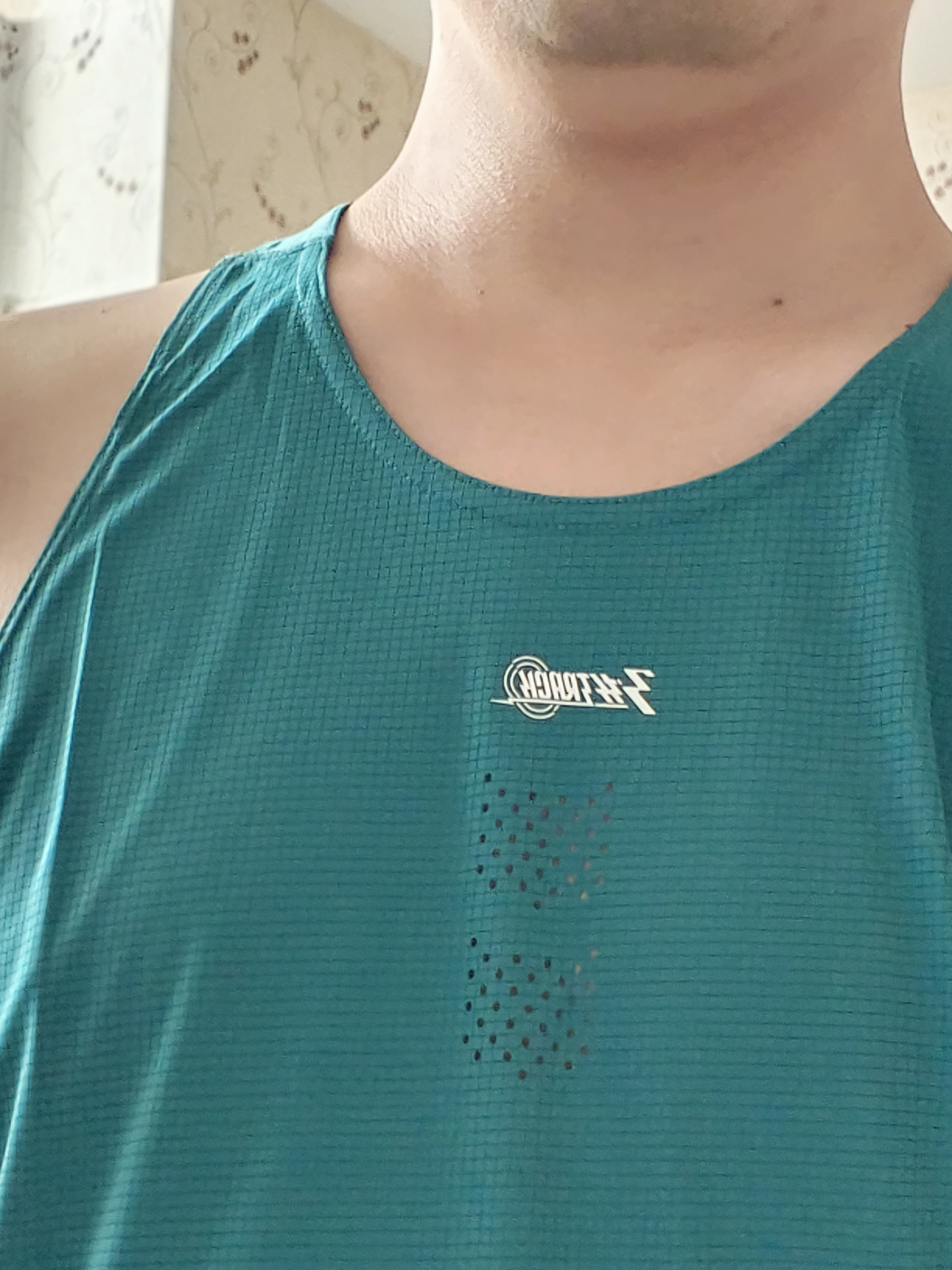 361°背心男夏季马拉松速干运动跑步健身无袖t恤短袖衣服652422503-3 实拍图