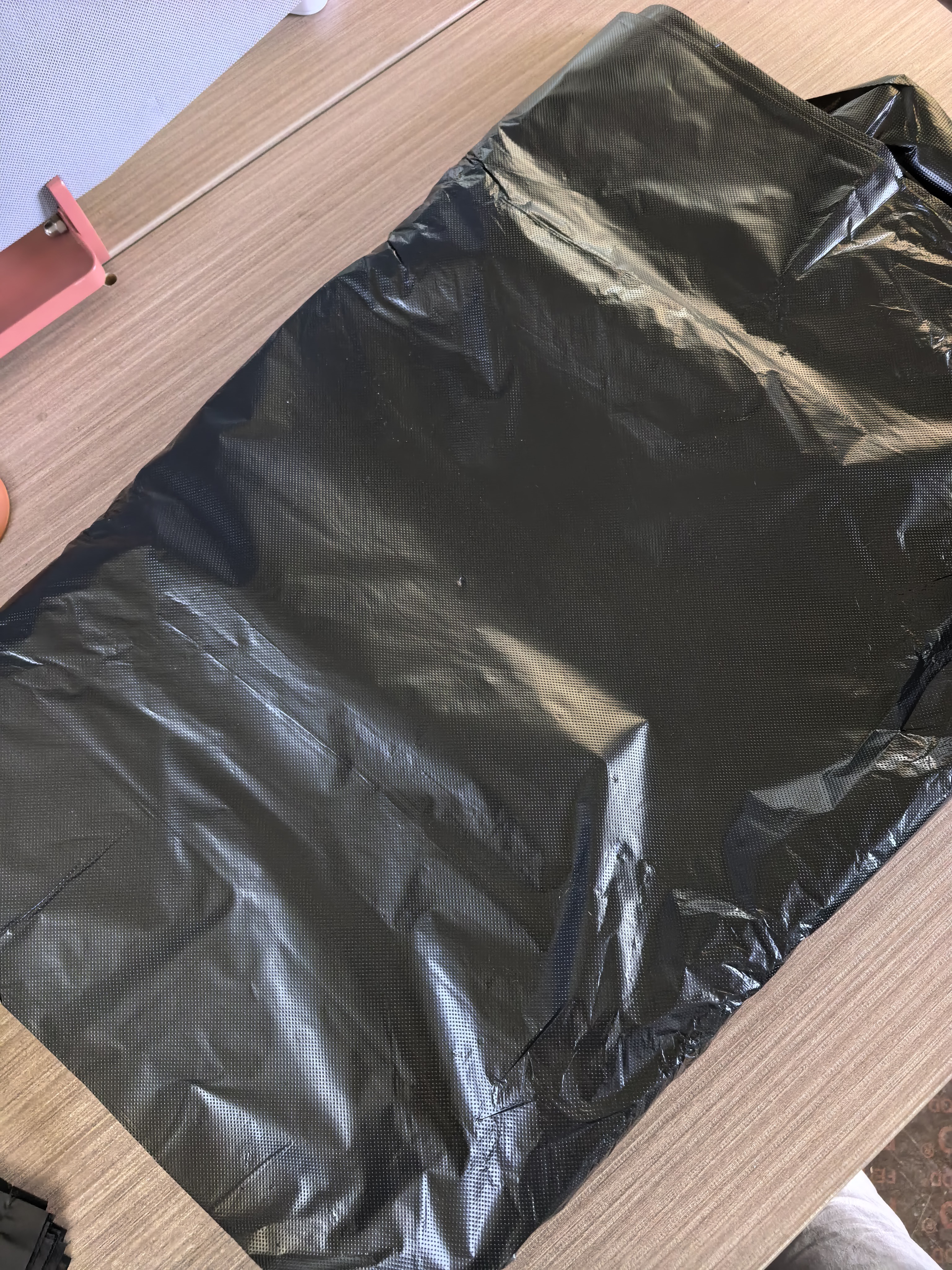 汇百利平口垃圾袋黑色90cm*100cm*50只双面5丝加厚物业办公商用塑料袋 实拍图